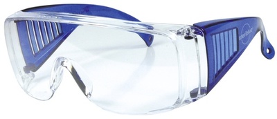 Schutzbrille Transparent Blau