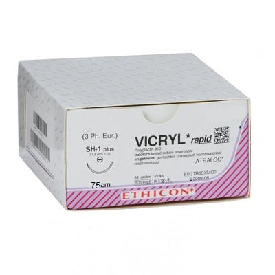 VICRYL rapid 4-0 3/8 17MM TAPERCUT 36stck